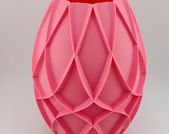 Egg style vase - Coco - flower vase - 100% waterproof - - floral arrangement - 3D printing - florist - Perfect for the home