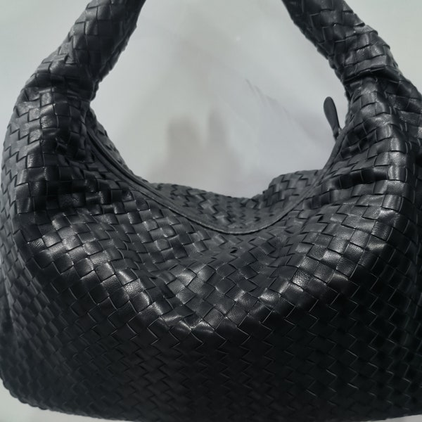 Medium Sheepskin Dumpling Shoulder Bag