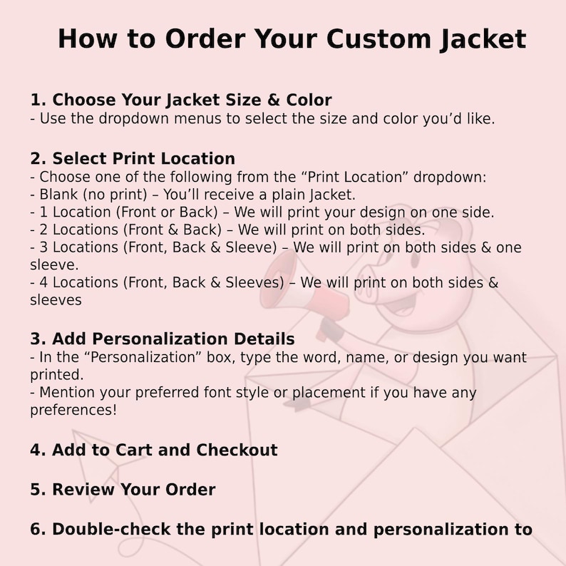 How To Order Your Custom Jacket