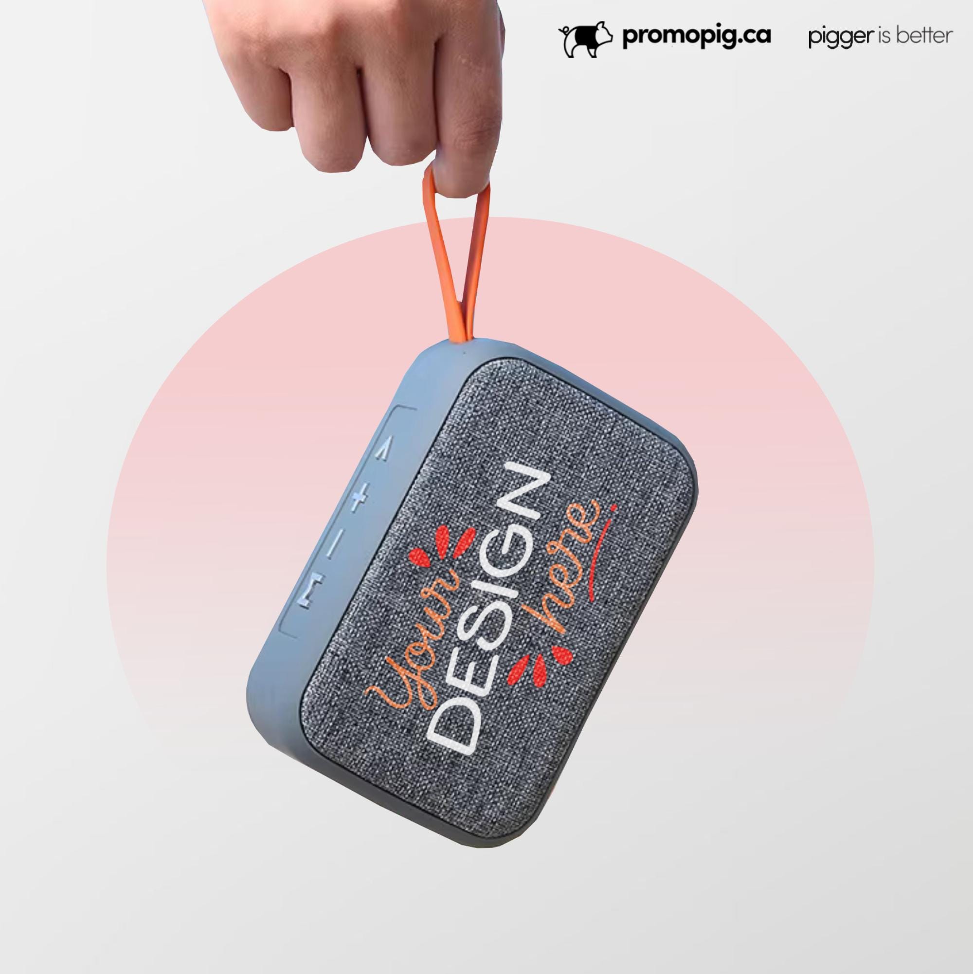 Custom Fabric Wireless Speaker | Personalized Logo Mini Bluetooth ...