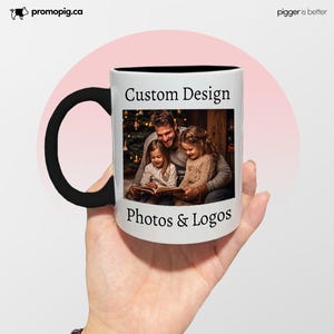 Personalized Photo Coffee Mug: Picture Mug Gift for Mom Dad Couples – 11oz Ceramic Cup