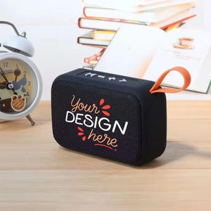 Custom Fabric Wireless Speaker | Personalized Logo Mini Bluetooth ...