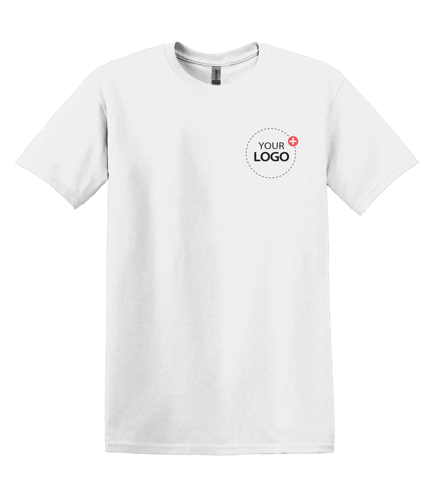 Personalized White T-shirt, Custom Logo Shirts , Company Logo Shirt ...