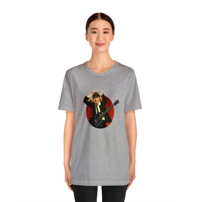 Angus Young T-shirt, Acdc Tshirt, Angus Tshirt, Band Tshirt, Angus ...