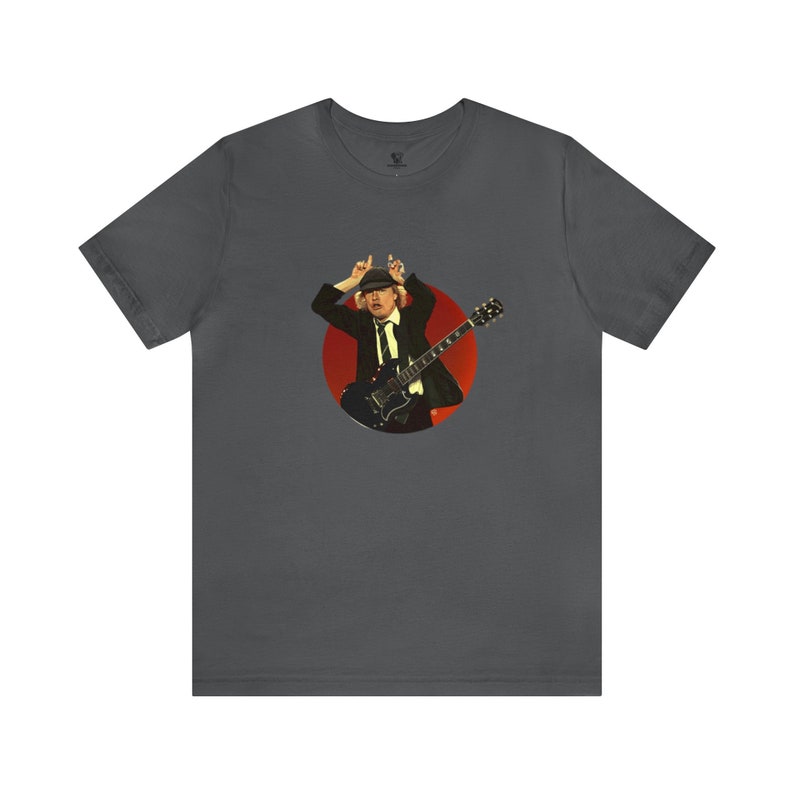 Angus Young T-shirt, Acdc Tshirt, Angus Tshirt, Band Tshirt, Angus ...