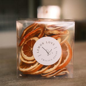 Grote doos gedehydrateerde sinaasappel - Gedroogde sinaasappel - Sinaasappelset - Theesinaasappels - Oranje decoratie - Kookplaat Potpourri - Cocktailgarnituur
