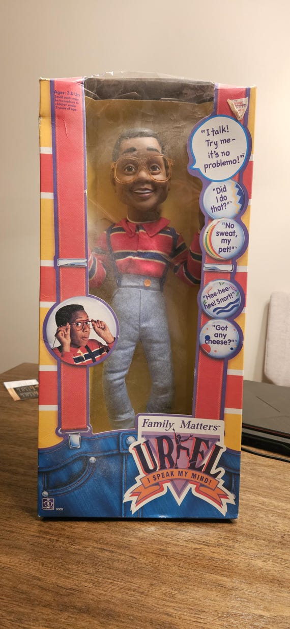 1991 Steve Urkel Talking Doll - Etsy