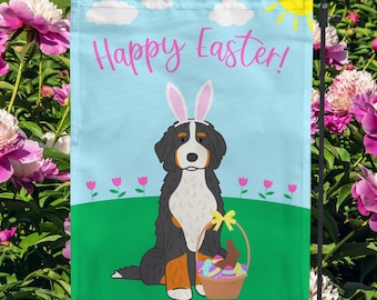 Pick Your Doodle Easter Garden Flag | Goldendoodle & Labradoodle Gifts for Dog Lovers | Bernedoodle Gifts - Pick Your Doodle!