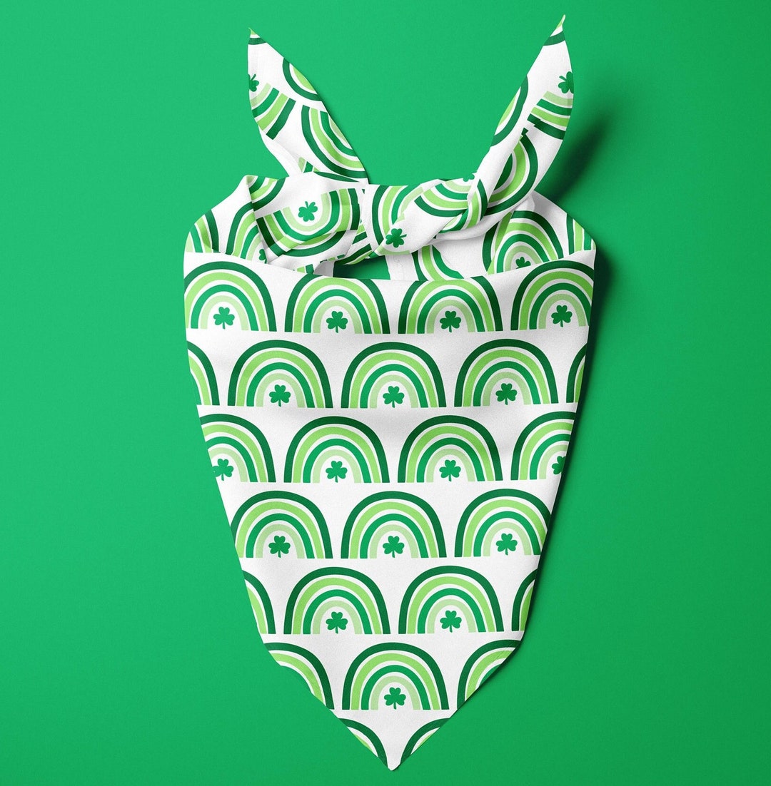 st patricks day bandana