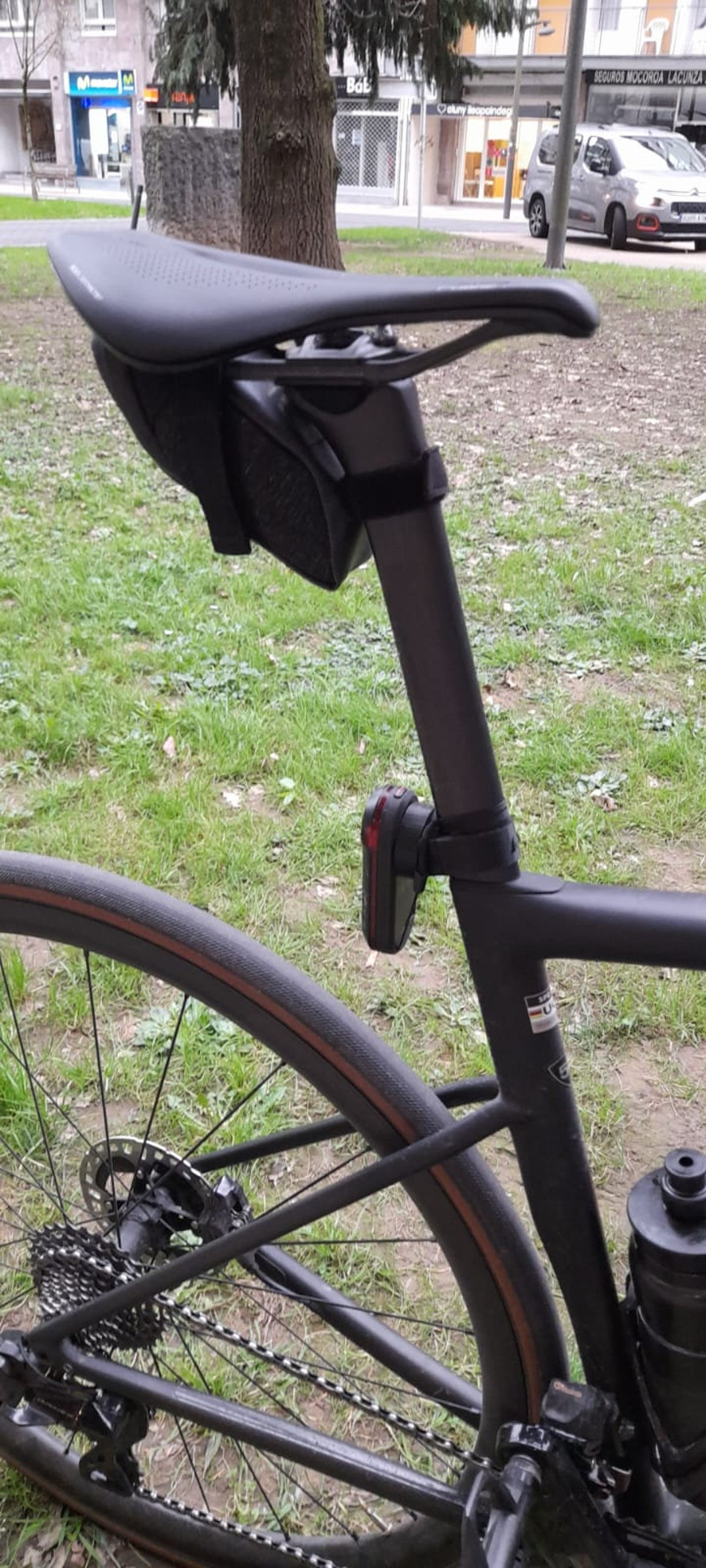 Specialized Tarmac SL8 Seat Post Support for GARMIN VARIA / Bontrager ...