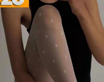 Collants romantiques classiques en dentelle blanc ivoire des