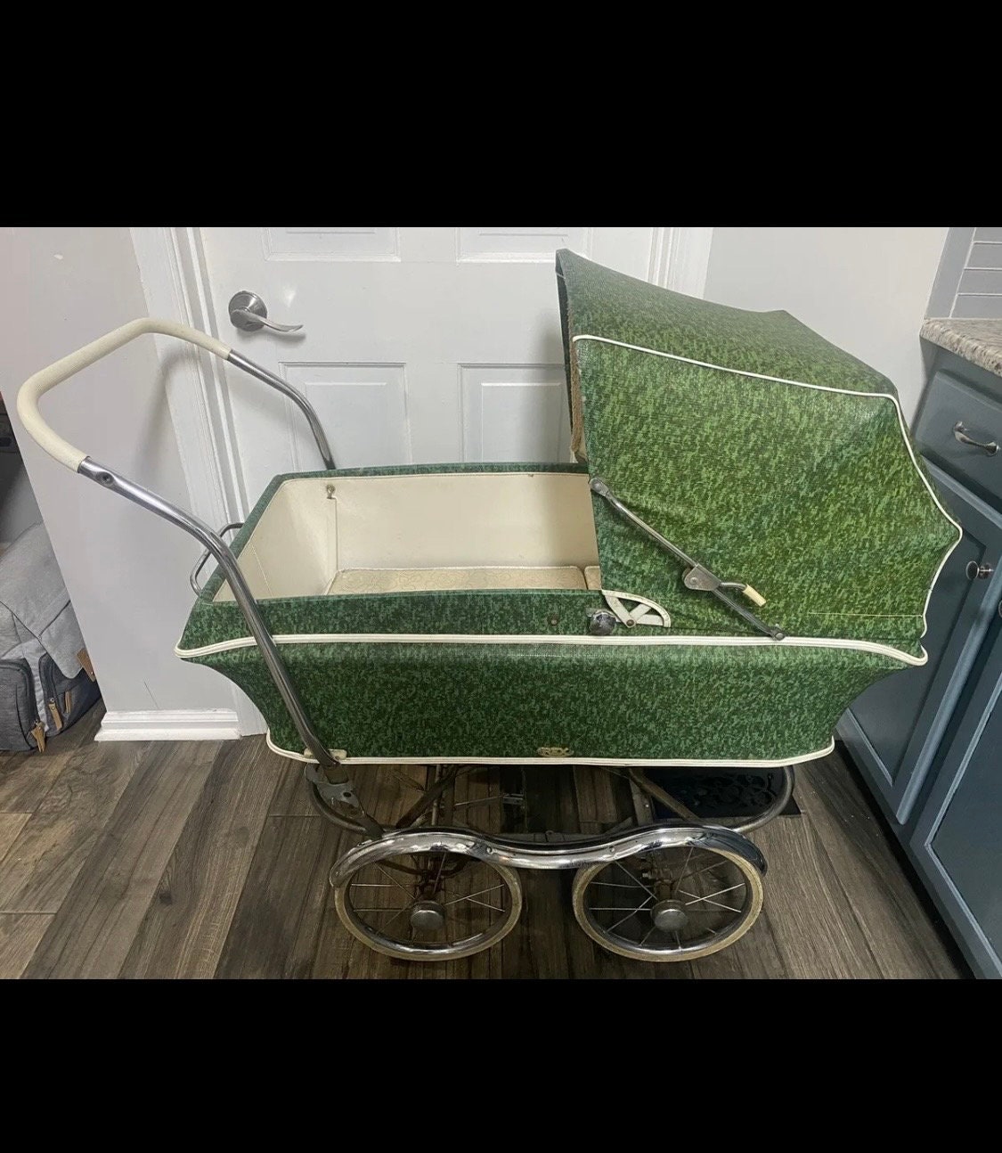 Vtg Rare Baby Stroller MCM Mid Century Rex Stroll O Chair Pram Made in USA Etsy Australia