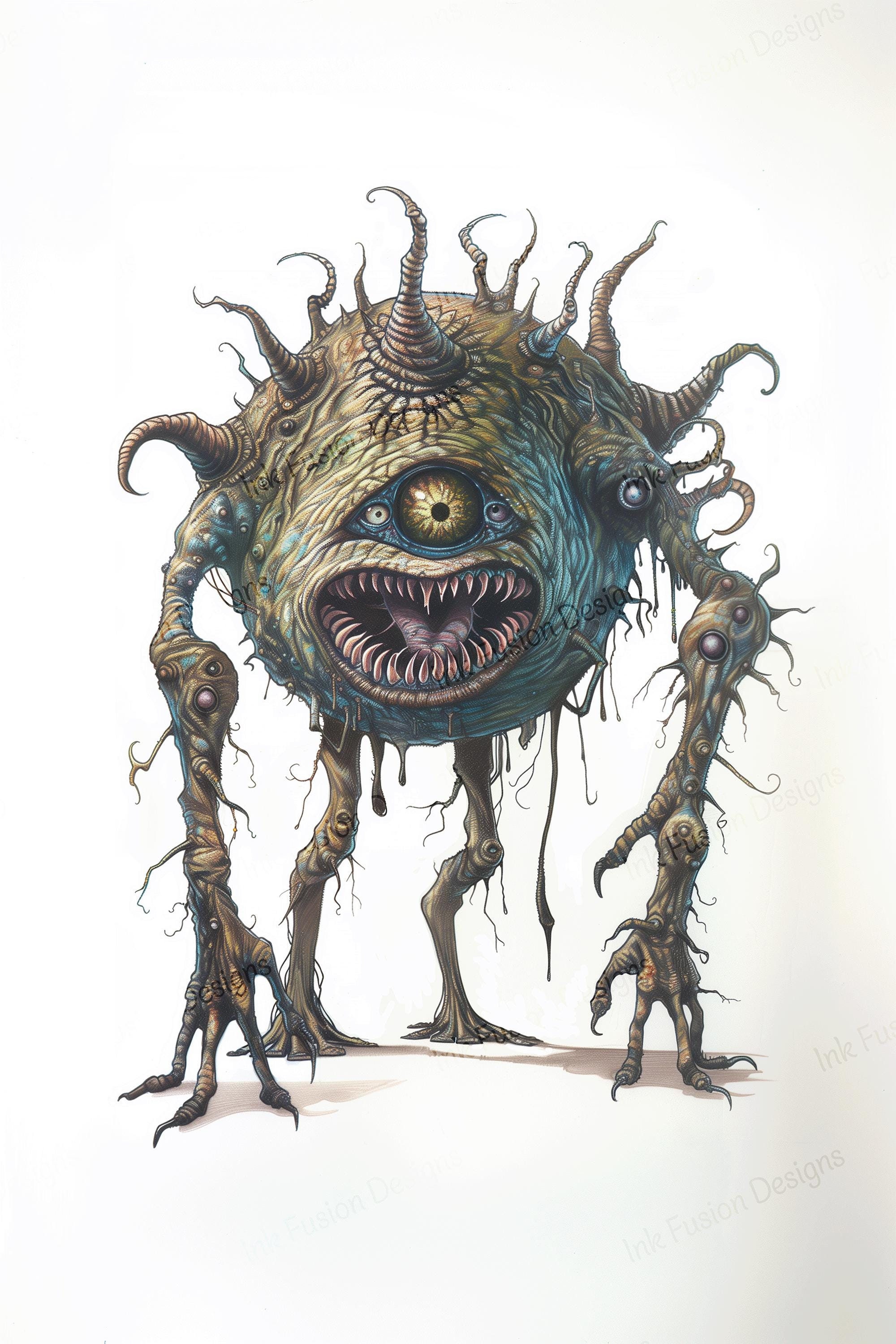 list of monsters in mythology Legendary Creatures Poster  Hello Moppet