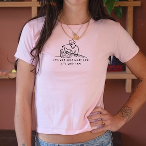 It&#39;s Not Just What I Do It&#39;s Who I Am | Baby Tee | Guitarist Gift | Musician Shirt | Musician Gift | Guitar Lover Shirt |  Guitar Shirt