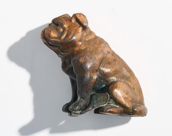 RARE Vintage 1930's English Bulldog Table Lighter by Ronson Art