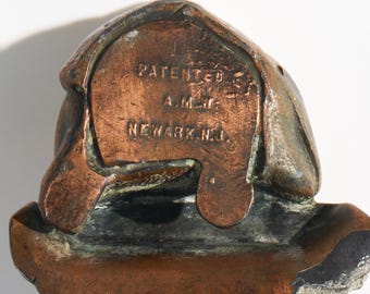 RARE Vintage 1930's English Bulldog Table Lighter by Ronson Art