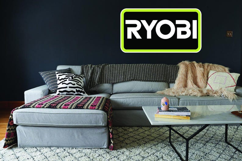 Ryobi Tools Square Sticker Logo Vinyl Decal / Sticker 10 Sizes!! Free ...