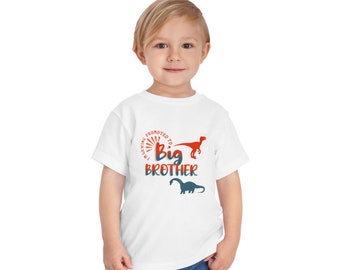 Big Brother Promotion: Cute and Stylish Toddler Promoted to the Role with Style/Toddler Short Sleeve Tee