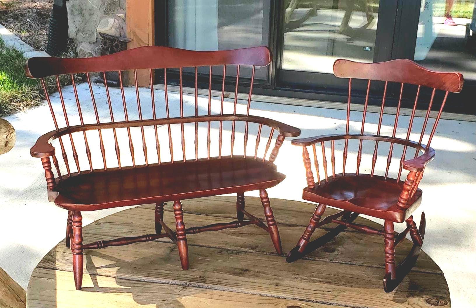 スピンドルバックチェア - Etsy 日本