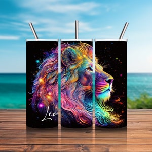 Zodiac Signs - LEO - CUSTOMIZED 20oz or 30oz Tumbler GIFT