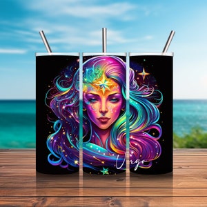 VIRGO - CUSTOMIZED Zodiac Signs - 20oz or 30oz Tumbler GIFT