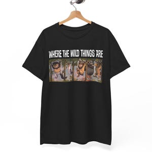 Where Wild Things Are Shirt | Funny Max Cartoon Tee | Monster Book Art | Unisex S-5XL | Kids Lit Fan Gift