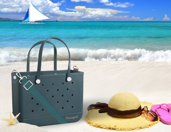 Vegan Leather Crossbody Tote - Addie Collection Teal