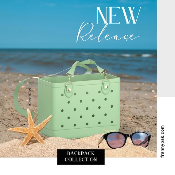 Franny Light Green Backpack with Freedom Strap System | Stylish and Functional
