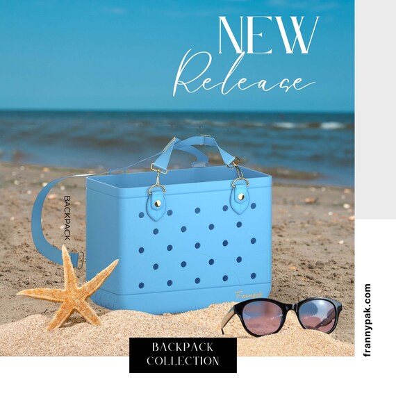 Franny Light Blue Backpack - Flexibility Meets Serenity | Frannypak