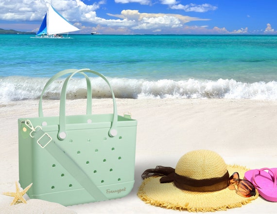 Addie Light Green Crossbody Tote - Stylish Single Strap Bag | Frannypak
