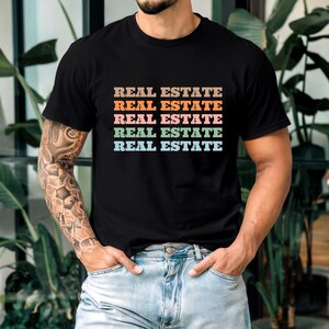 Camiseta de bienes raíces, camiseta de agente inmobiliario, camiseta de cazador de casas, ropa de agente inmobiliario, regalo para compradores de vivienda