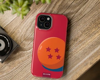 Dragon Ball Z Inspired Tough Phone Case, Anime Geek Gift