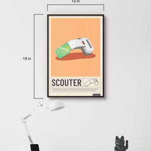 Anime Poster – Dragon Ball Z Scouter Wall Art, DBZ Room Decor, Manga ...