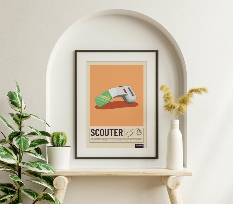 Dragon Ball Z Scouter Art Print – Manga Anime Poster (13x19in) - Etsy