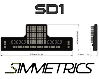 SD1 Sim Racing Dash for Simhub - Etsy