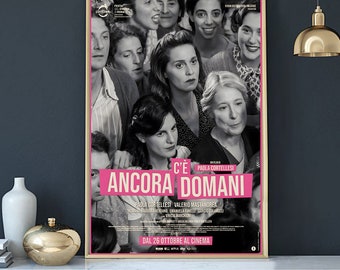 Il y a encore des lendemains, affiche de film, impression de C'è ancora domani, affiches de film sur toile, décoration d'art mural, cadeaux personnalisés