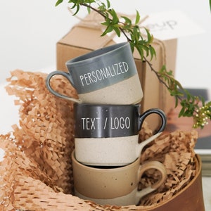 Benutzerdefinierte Keramik Espressotasse personalisierte Vatertagsgeschenke für Papa, kundenspezifische Espressotasse, graviertes Geschenk für Muttertagsgeschenkideen NS