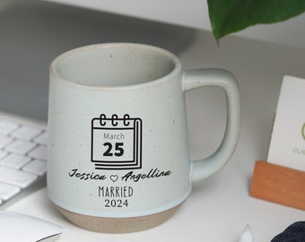 Benutzerdefinierte Keramiktasse 7. Jahrestag Geschenk für Männer, personalisierte Jahrestagsgeschenk-Ideen graviertes Geschenk für Freund personifizierte Jahrestagsbecher
