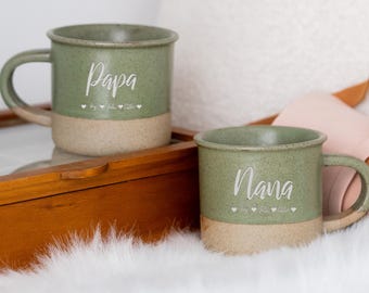 Custom Ceramic Coffee Mug,Personalized Mug for Mom Family Gift,Gift for Grandma Mug,Engraved Mothers Day Gift from Kids,Gifts for Her BJ