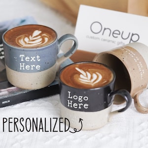 Personalized Espresso Mug for Fathers Day Gifts for Dad Custom Ceramic Espresso Cup, Engraved Mothers Day Gift for Her, Thanksgiving Mug NS