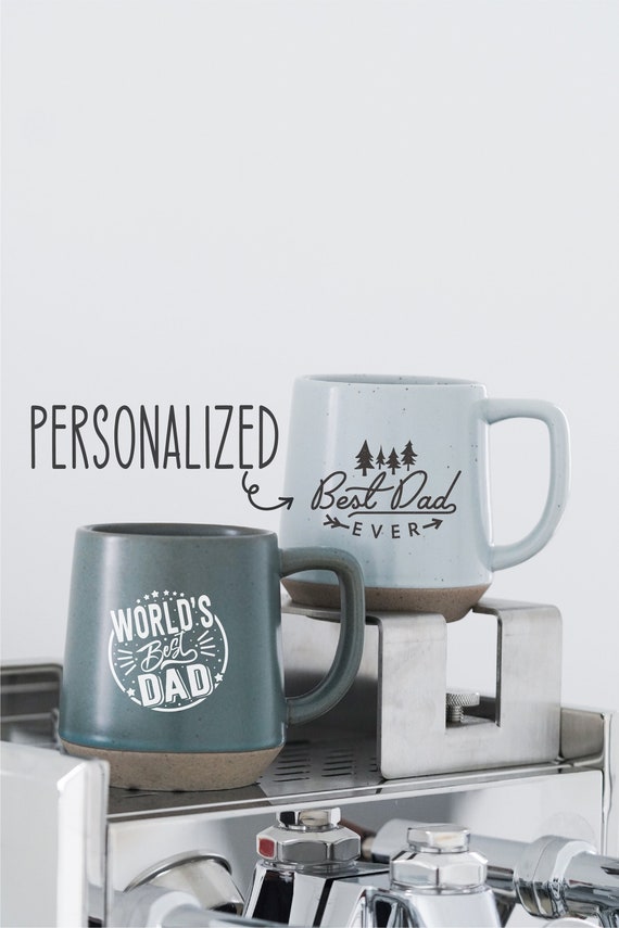 Custom Mug Best Dad Mug Fathers Day Gift from Kids,Ceramic Mug,Customized Pottery Mug Gift for Grandpa,Engraved Gift for Dad,Grandpa Gift JD