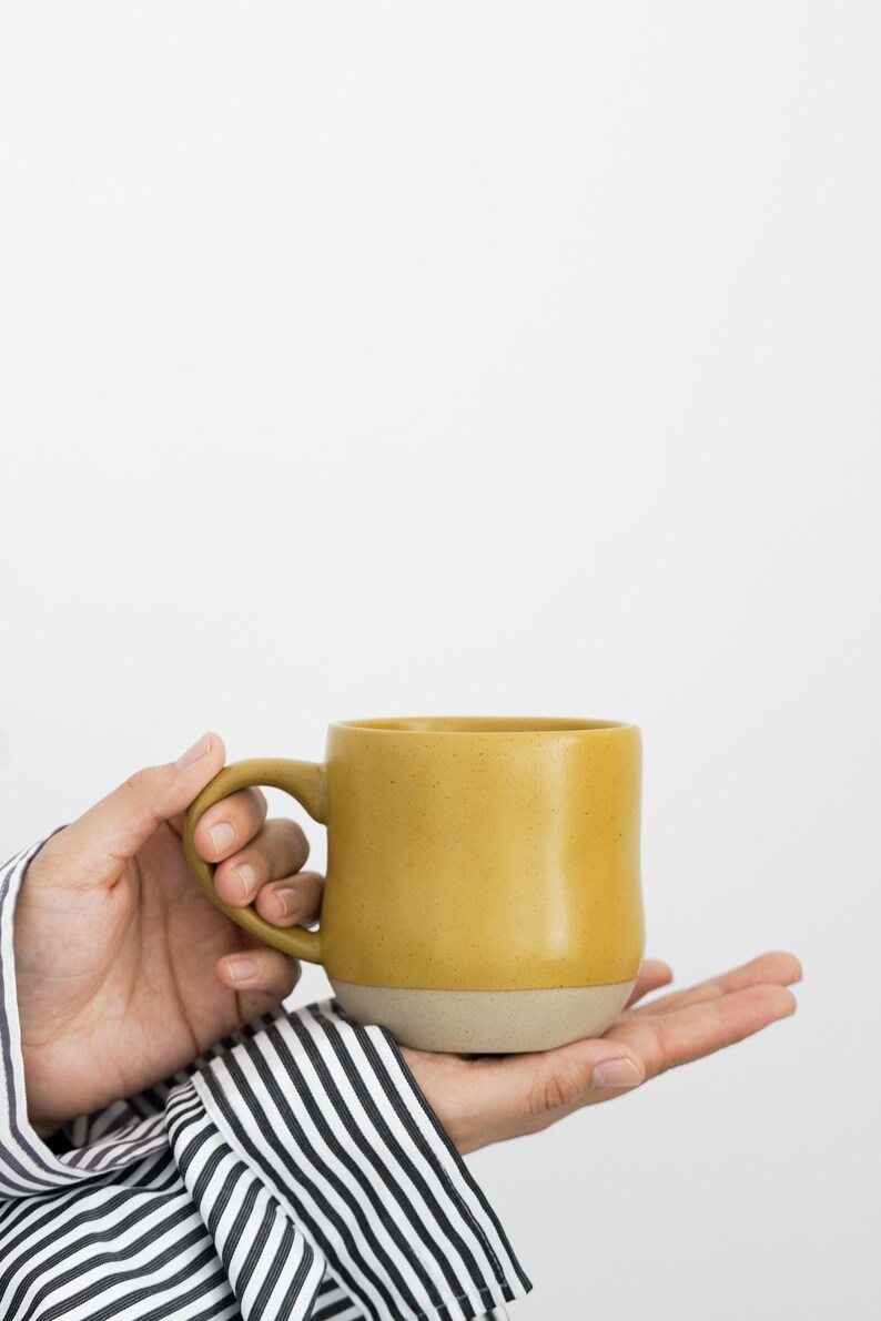 Mushroom Mug Large Pottery Mug,Cottagecore Mushroom Cup Botanical Mug Engraved Mug Mushroom Coffee Mug Cabin Mug Farmhouse Cottage Core PD image 4