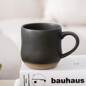Mushroom Mug Large Pottery Mug,Cottagecore Mushroom Cup Botanical Mug Engraved Mug Mushroom Coffee Mug Cabin Mug Farmhouse Cottage Core PD image 8