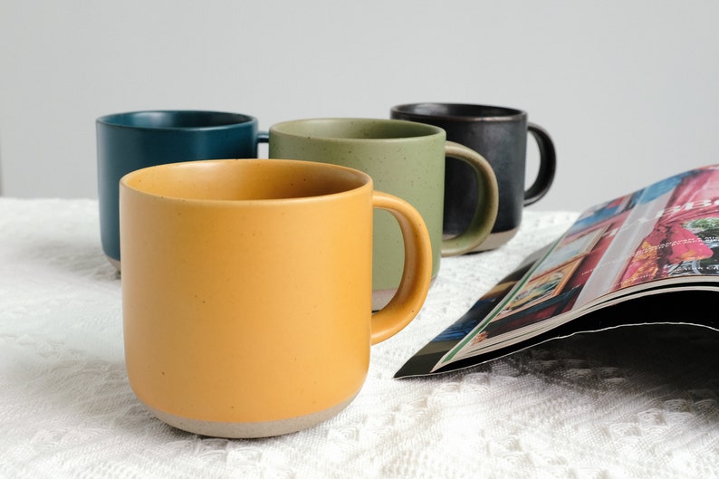 Custom Mug Birth Flower Mug, Personalized Large Pottery Mug, Customized Coffee Mug, Engraved Gift Ideas, Mothers Day Gifts Step Mom Gift zdjęcie 5