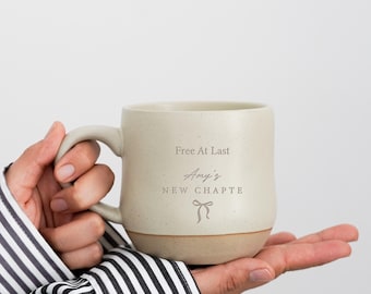 Free At Last Mug, New Chapter Coffee Mug Funny Divorce Gift for Women, Single Again Gift, Divorce Celebration Gift, Breakup Gift for Her PD