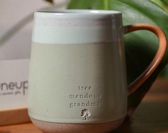 Tree-mendous Grandparents Mug, Mother's Day Gift for Nana, Personalized Nana Papa Gift, Christmas Gift for Grandma Grandpa, mama mug  JS