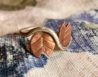 Lilly Pad Ring (Copper)