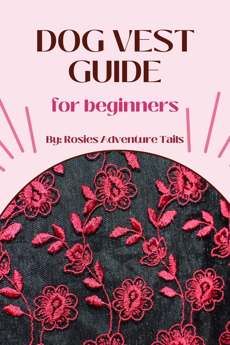 Dog Vest Template How to Make a Dog Vest Flat Drop Vest Pattern Working