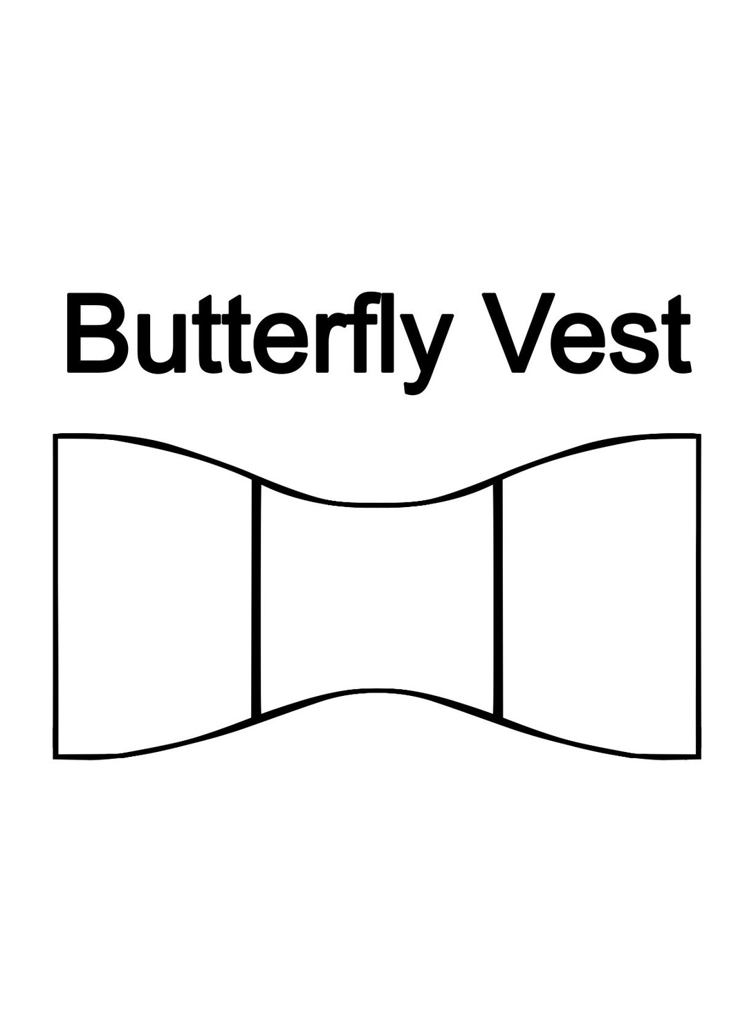 Dog Vest Template How to Make a Dog Vest Butterfly Dog Vest Pattern