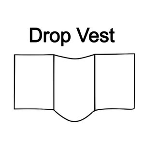 Dog Vest Template - How To Make a Dog Vest - Drop Vest Pattern - Working Dog - All Sizes - DIY Dog Vest